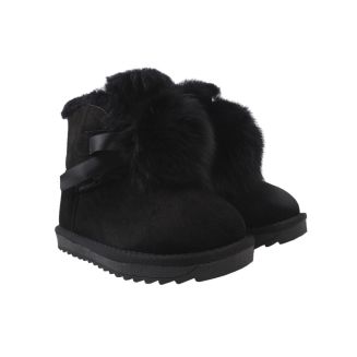 Уги жіночі UGG Натуральна замша, колір чорний