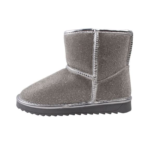 Уги жіночі UGG Натуральна замша, колір сірий 255-9ZU
