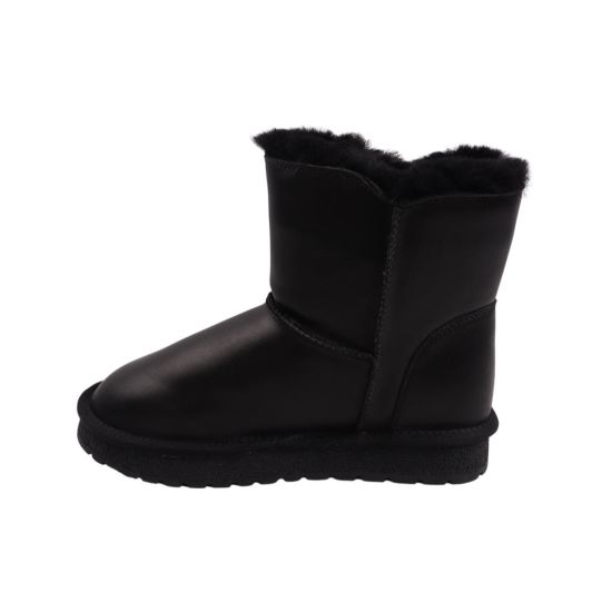 Уги жіночі Sorte Lady чорні натуральна шкіра 22-23ZU