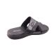 Шльопанці чоловічі Maxus shoes чорні натуральна шкіра 136-23LSHC