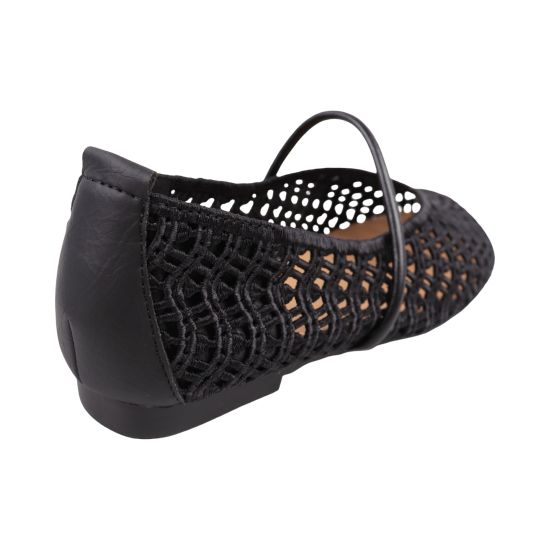 Туфлі жіночі Lady Marcia чорні текстиль 365-26LTB