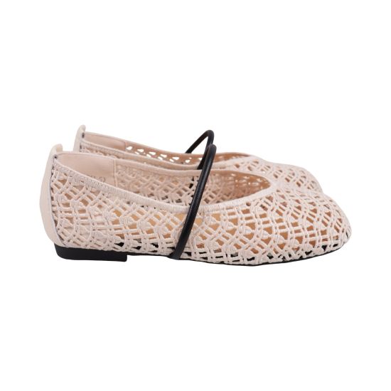 Туфлі жіночі Lady Marcia молочні текстиль 367-26LTB