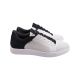 Кеды мужские Maxus shoes белые натуральная кожа 117-23LTCP