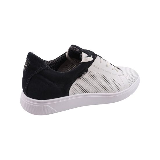 Кеды мужские Maxus shoes белые натуральная кожа 117-23LTCP