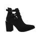 Ботильйони жіночі Liici еко замш, колір чорний 71-9DH