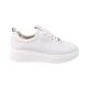 Кеди жіночі Fashion білі на платформі 204-25LTSP