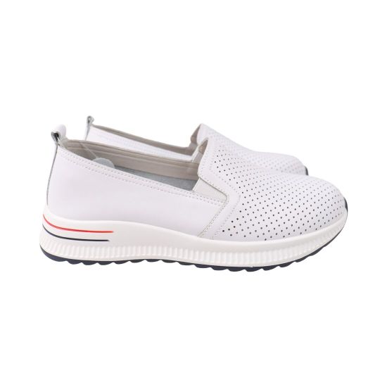 Туфли женские Fashion белые на платформе 205-25LTSP