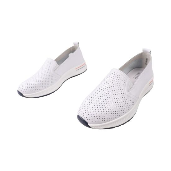 Туфли женские Fashion белые на платформе 205-25LTSP
