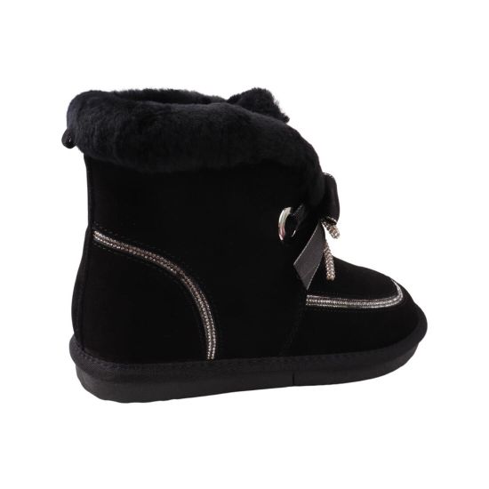 Уги жіночі UGG чорні натуральна замша 292-22ZU